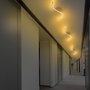 Opviq Yılan - 13279 Lámpara de araña Dorada LED